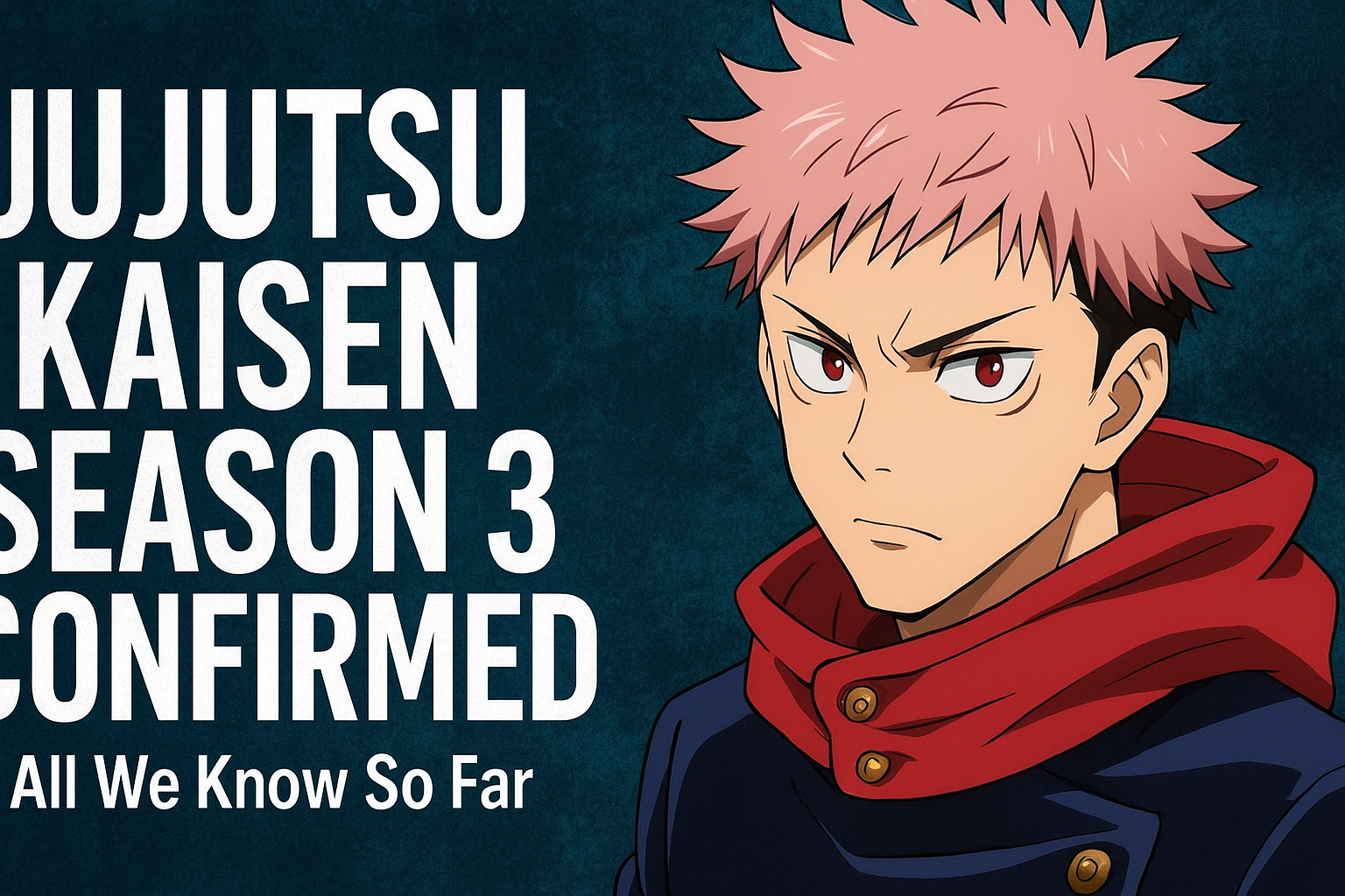 Jujustsu kaisen Season 3